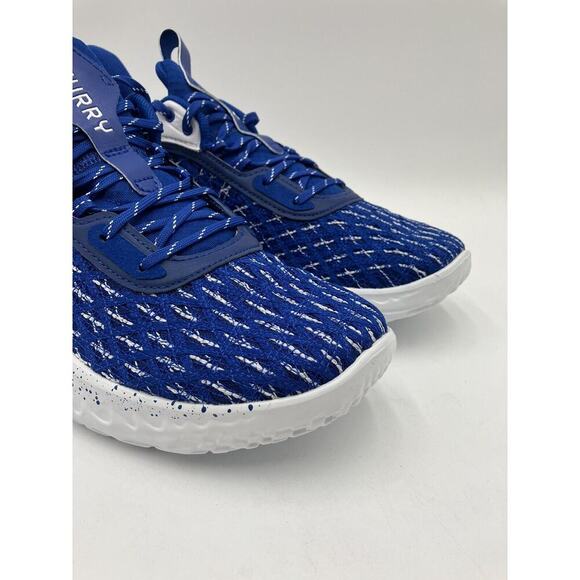 NEW Under Armour Team Curry 9 Unisex Basketball Shoe Blue Size 12 3025631-401 - Picture 2 of 11